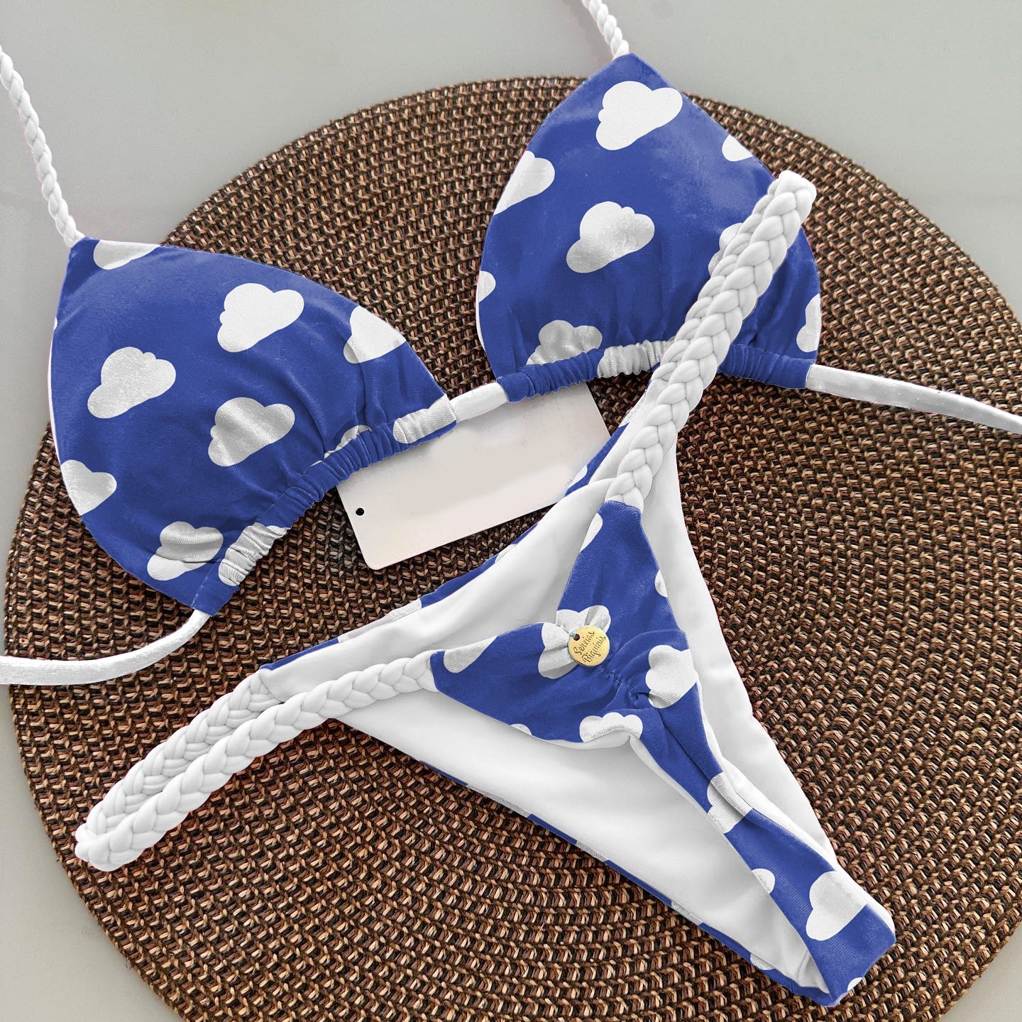 A Vintage Style Bikini with Delicate Timeless Details