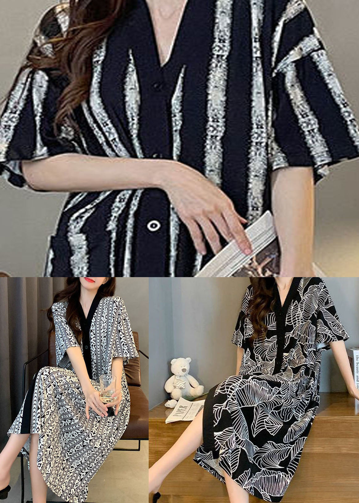 Classic Vintage Dress with a Flattering Fit