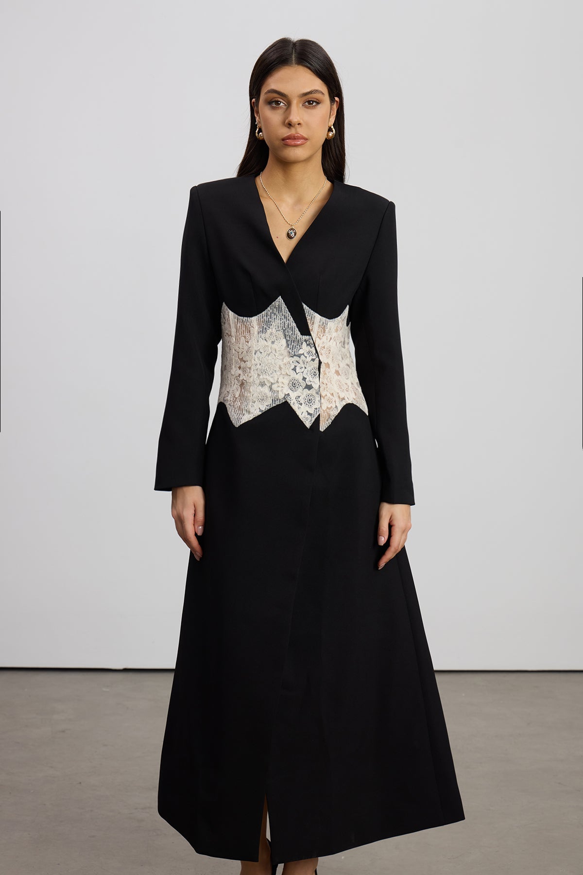 Classic Vintage Coat with a Flattering Fit