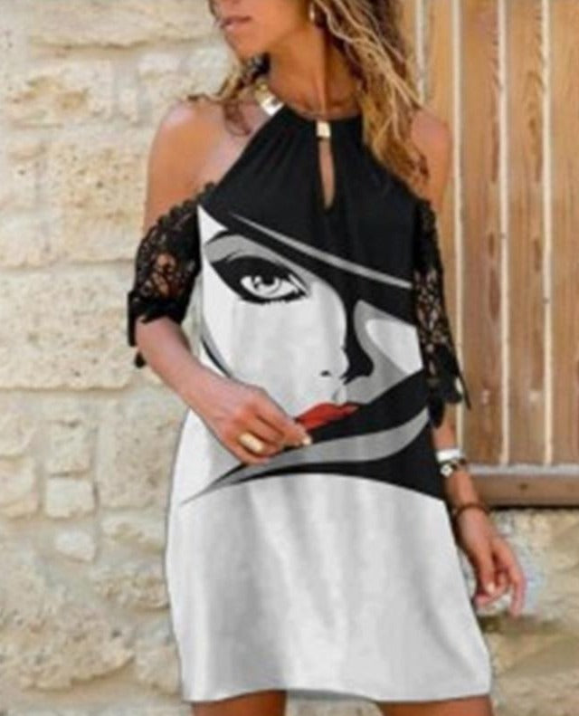 Classic Vintage Dress with a Flattering Fit
