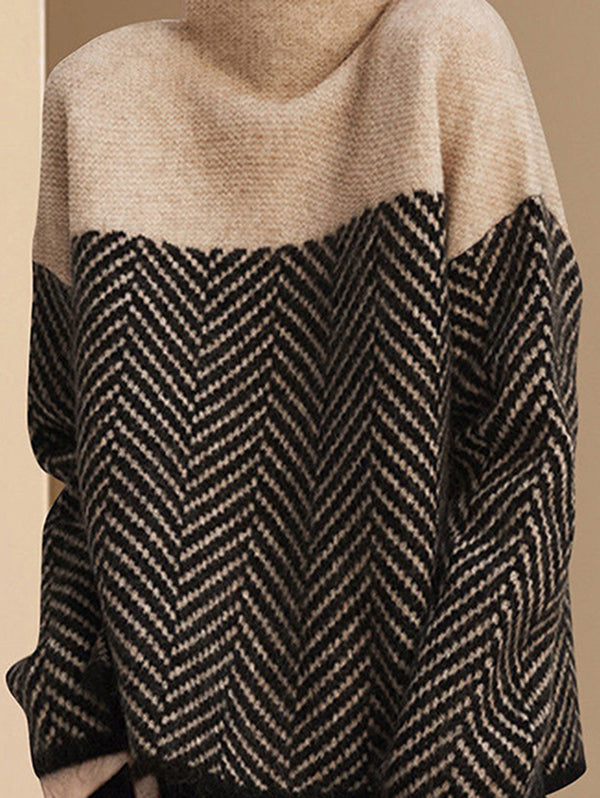 Classic Vintage Sweater with a Flattering Fit