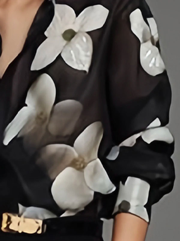 Gracefully Styled Blouse for Any Occasion