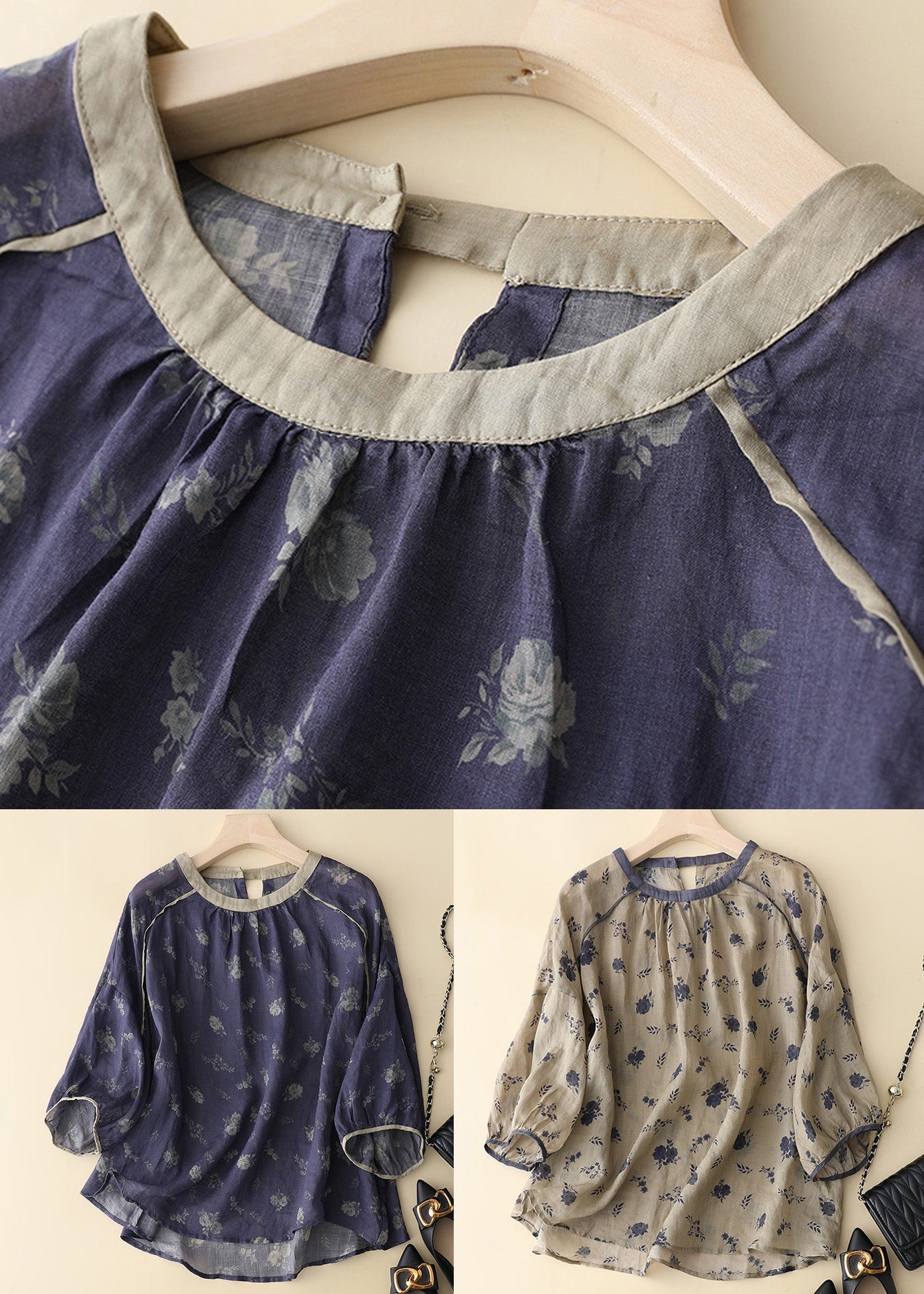 A Vintage Style Shirt with Delicate Timeless Details
