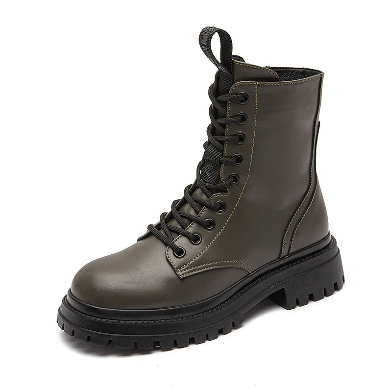 A Vintage Style Boots with Delicate Timeless Details