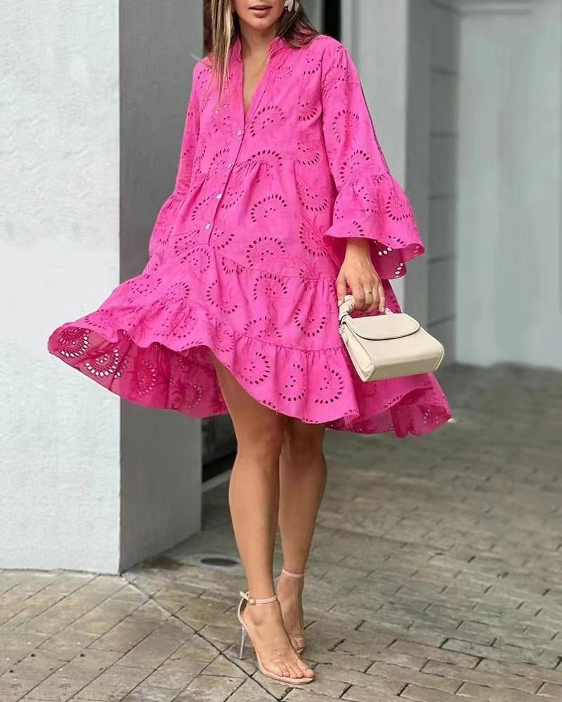 A Vintage Style Dress with Delicate Timeless Details