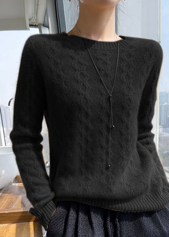 A Vintage Style Sweater with Delicate Timeless Details