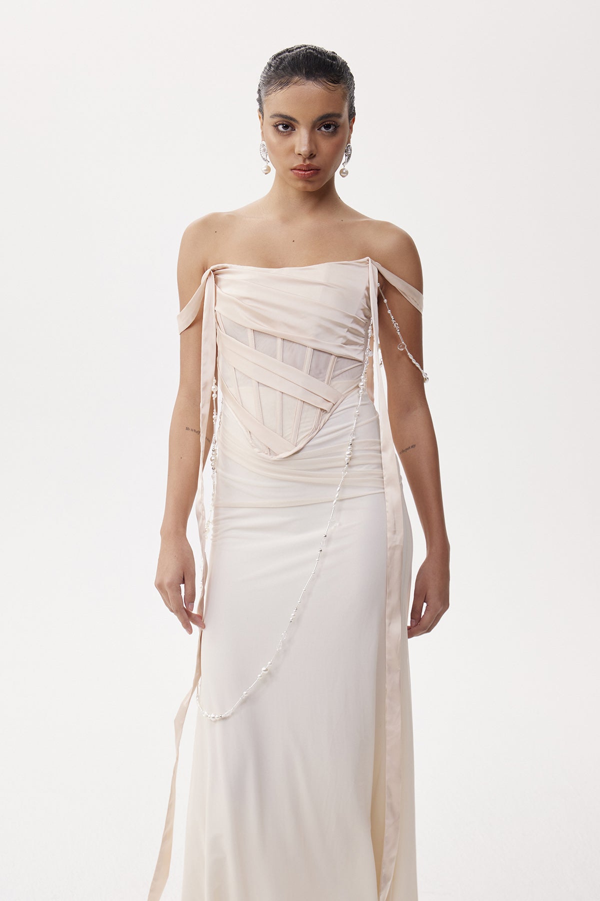 A Vintage Style Dress with Delicate Timeless Details