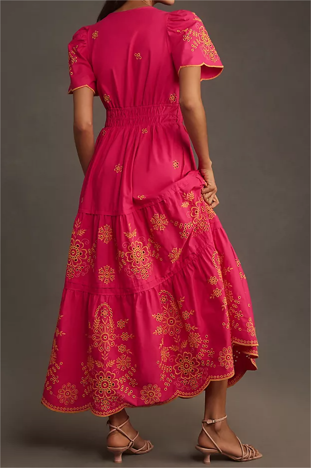 A Vintage Style Dress with Delicate Timeless Details