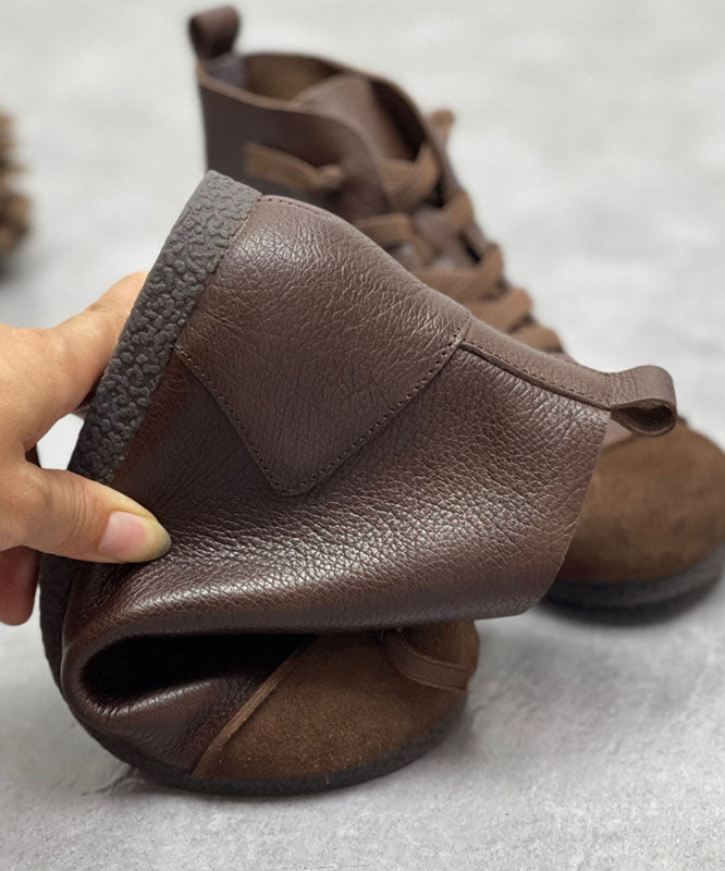 A Vintage Style Boots with Delicate Timeless Details