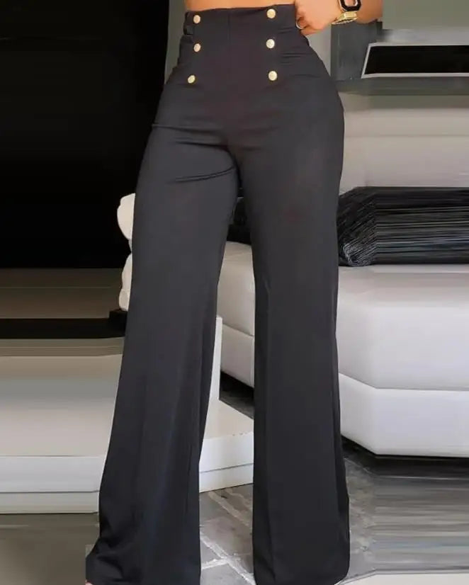 A Vintage Style Pants with Delicate Timeless Details