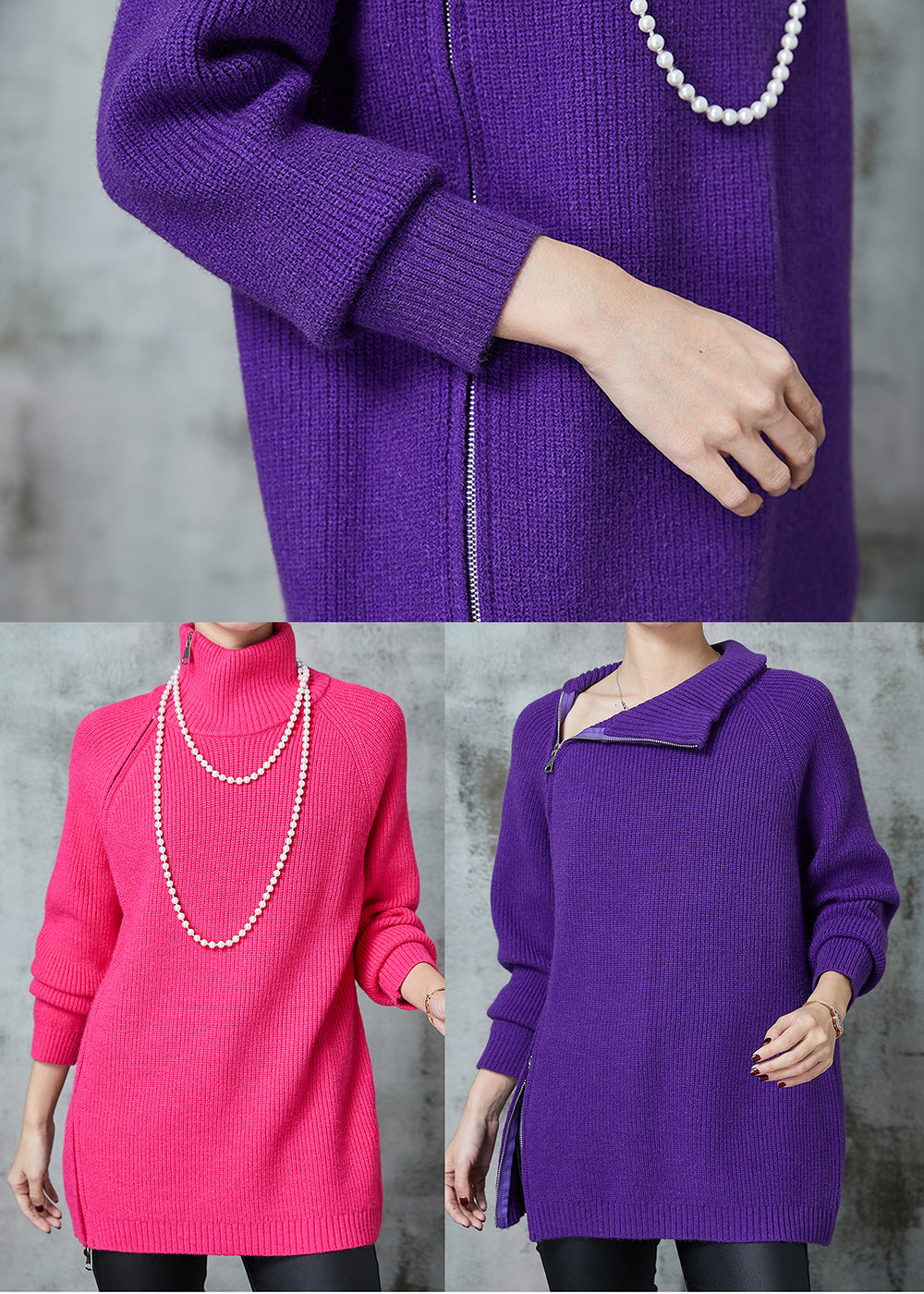 Classic Vintage Sweater with a Flattering Fit