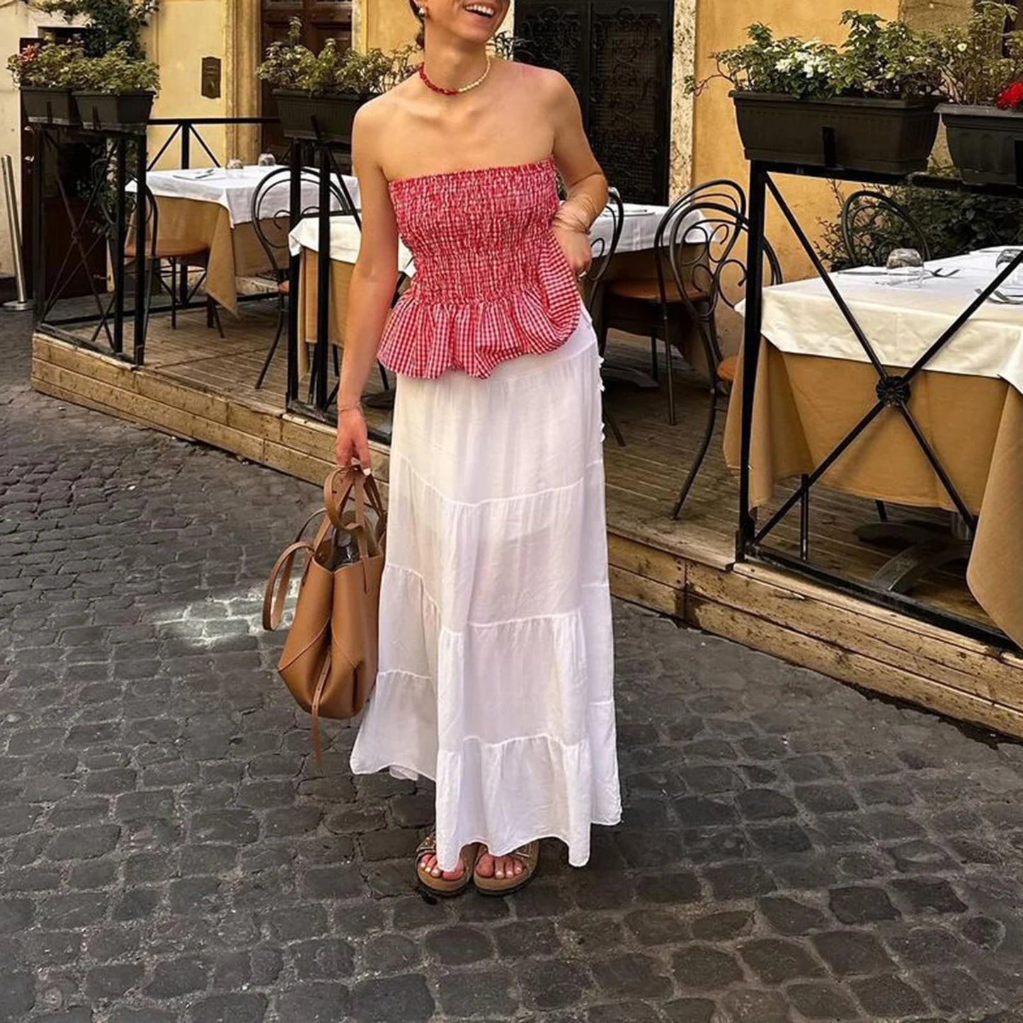 A Vintage Style Top with Delicate Timeless Details