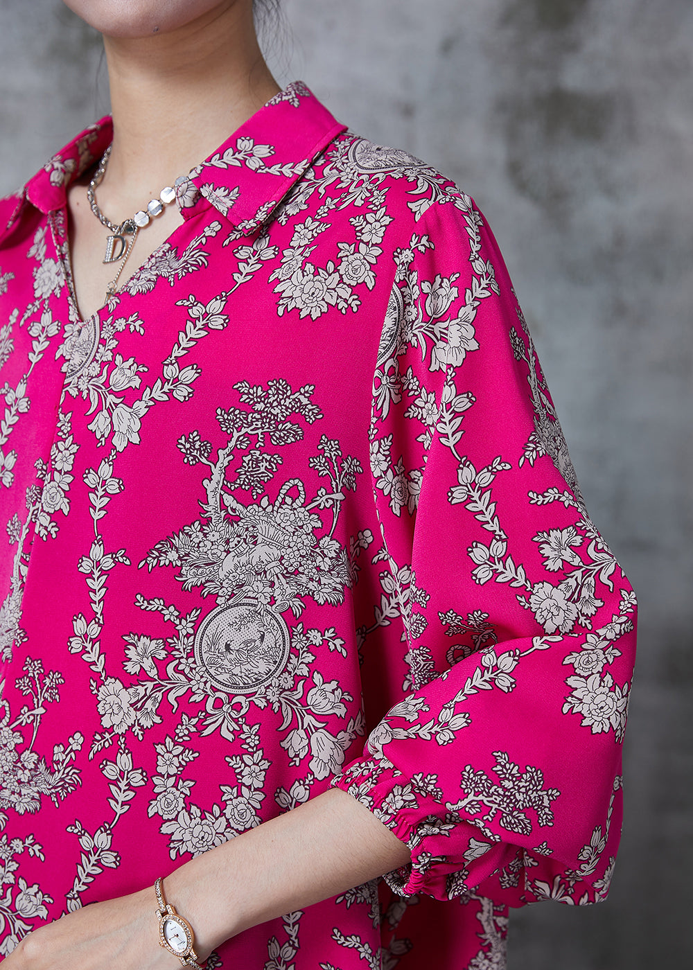 A Vintage Style Shirt with Delicate Timeless Details