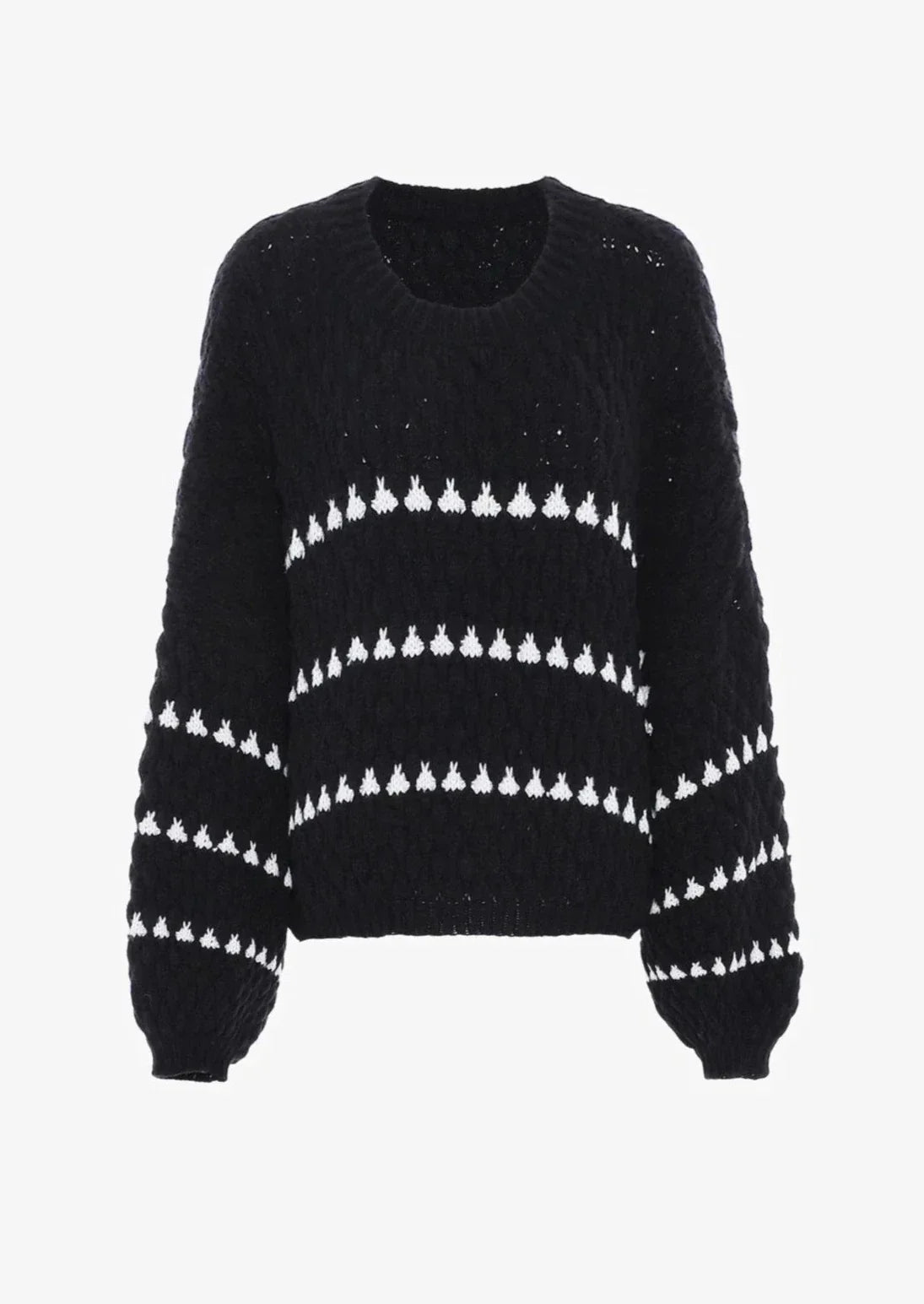 A Vintage Style Sweater with Delicate Timeless Details