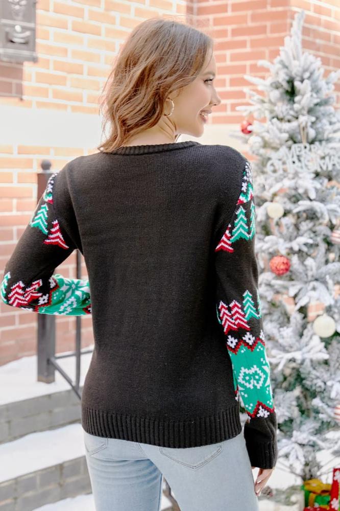 Classic Vintage Sweater with a Flattering Fit