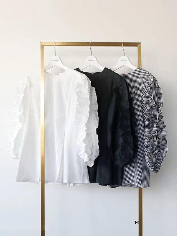 A Vintage Style Blouse with Delicate Timeless Details