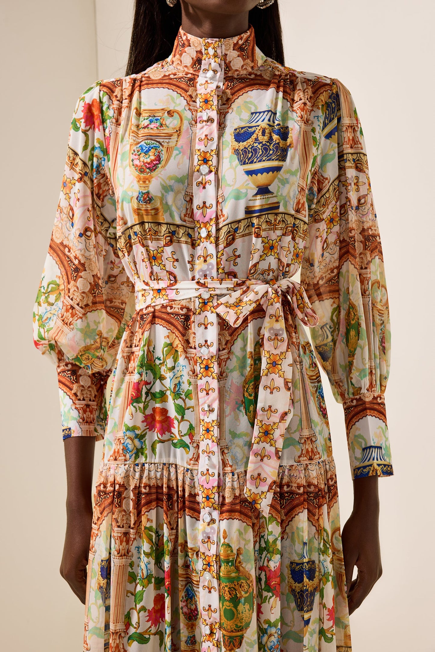 A Vintage Style Dress with Delicate Timeless Details