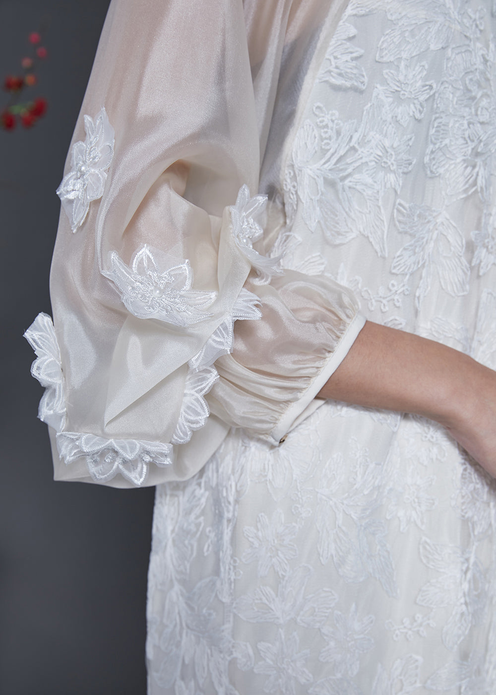 A Vintage Style Dress with Delicate Timeless Details