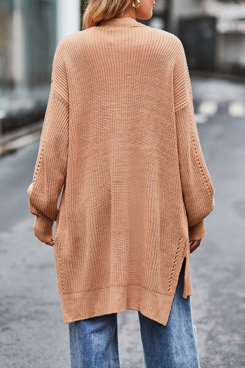 Well Tailored Cardigan with a Graceful Silhouette