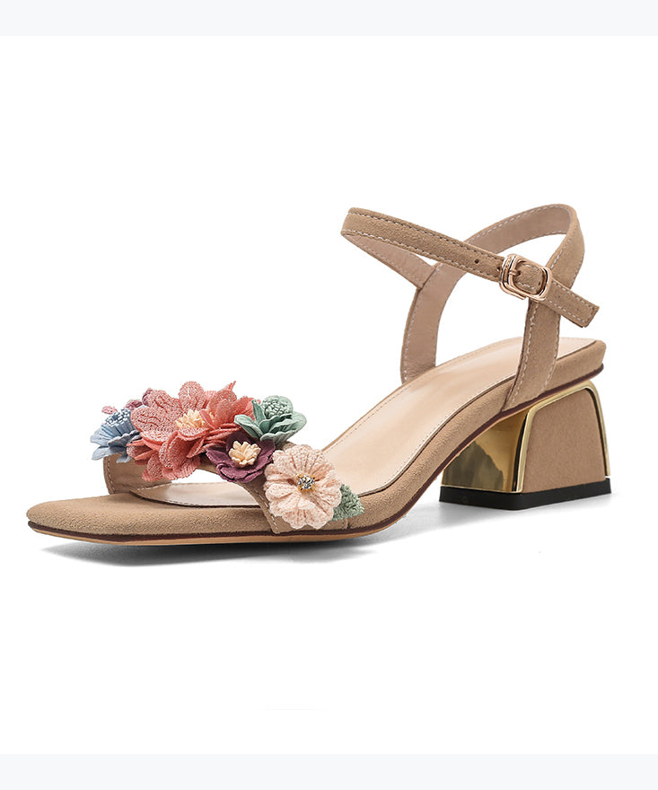 A Vintage Style Sandals with Delicate Timeless Details