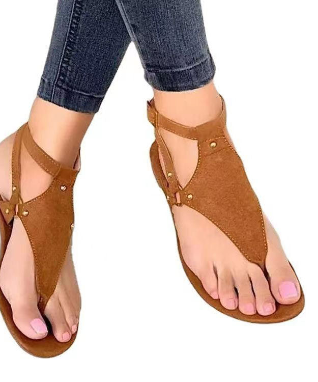 A Vintage Style Sandals with Delicate Timeless Details