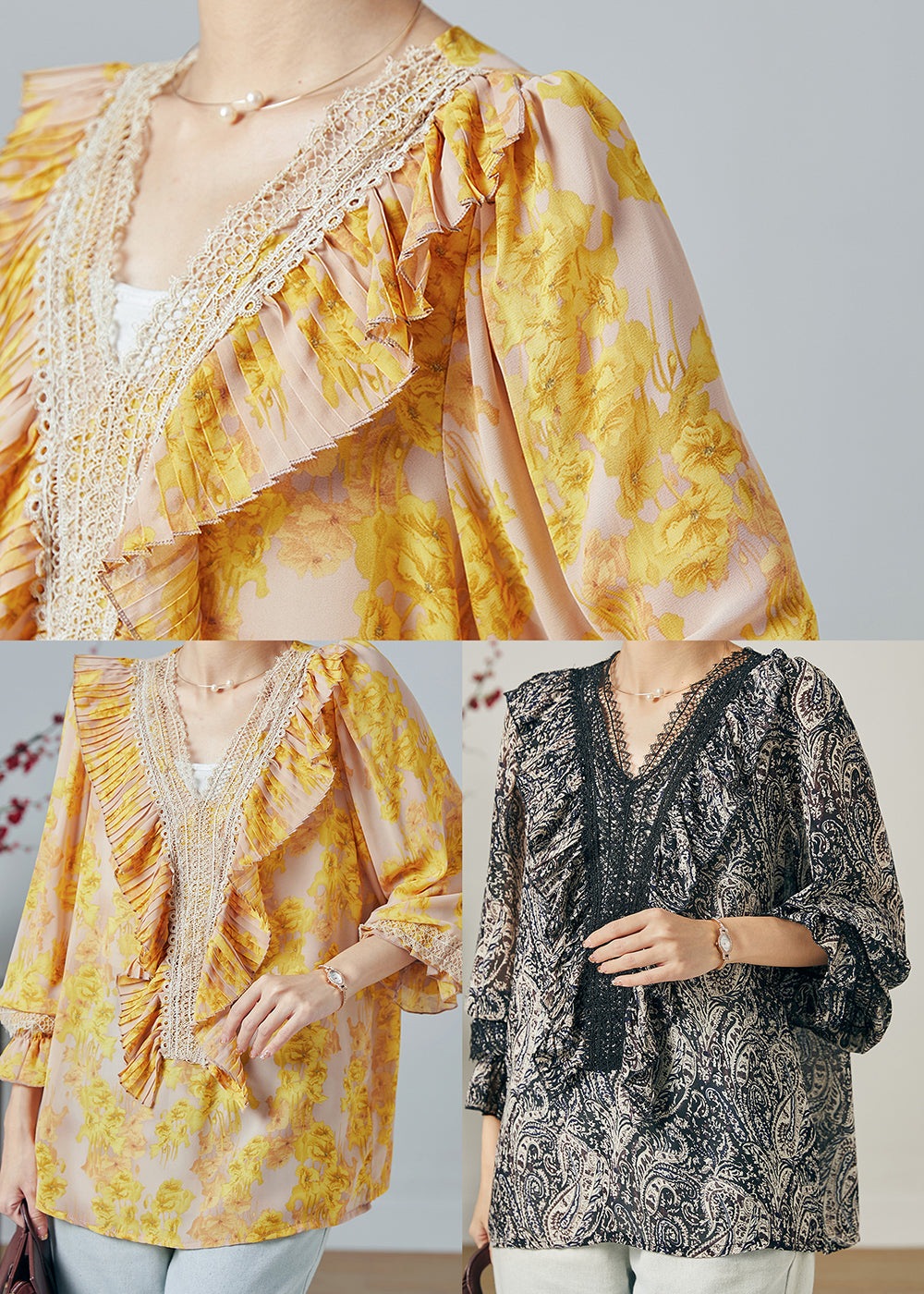 A Vintage Style Shirt with Delicate Timeless Details