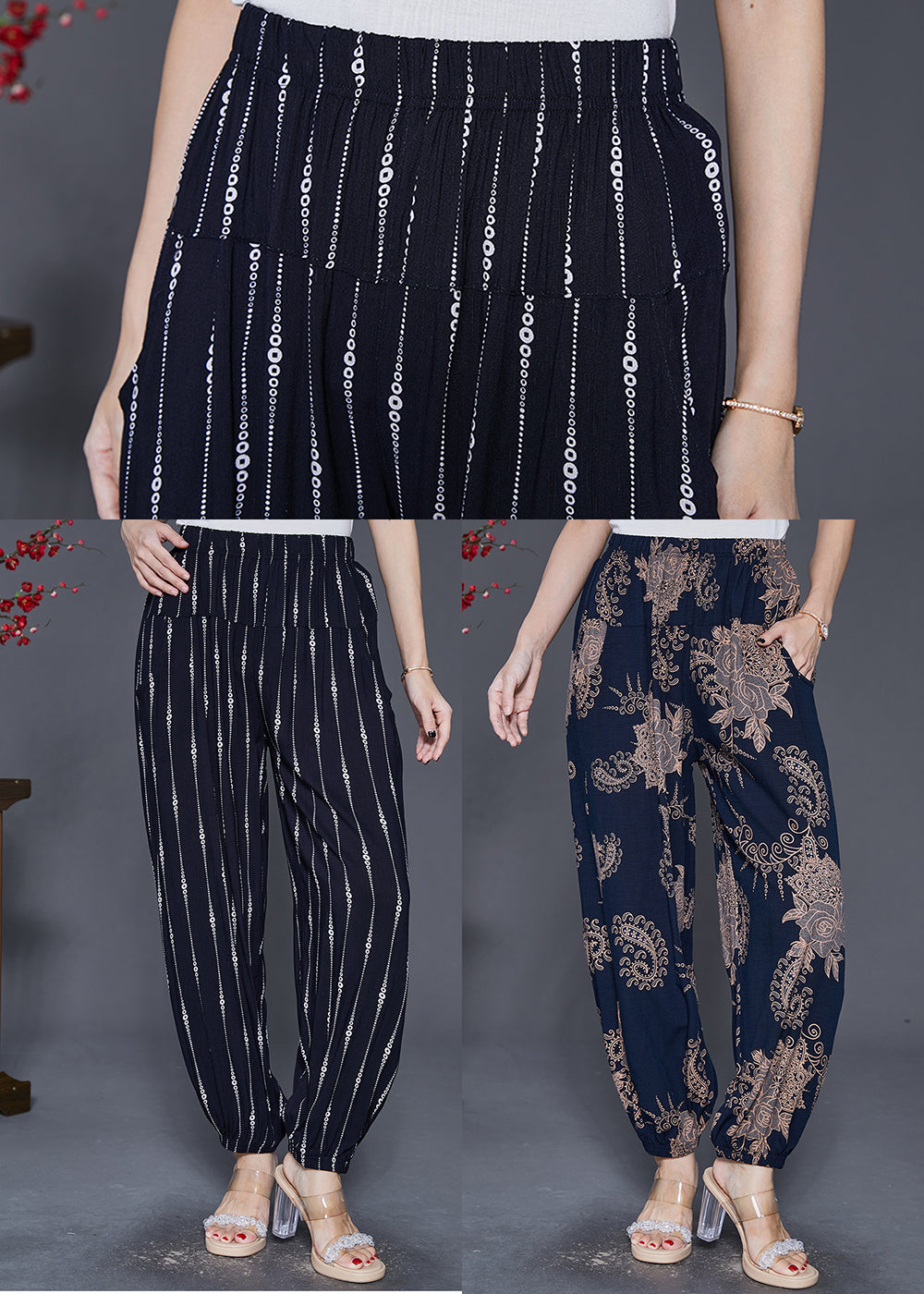 Well Tailored Pants with a Graceful Silhouette