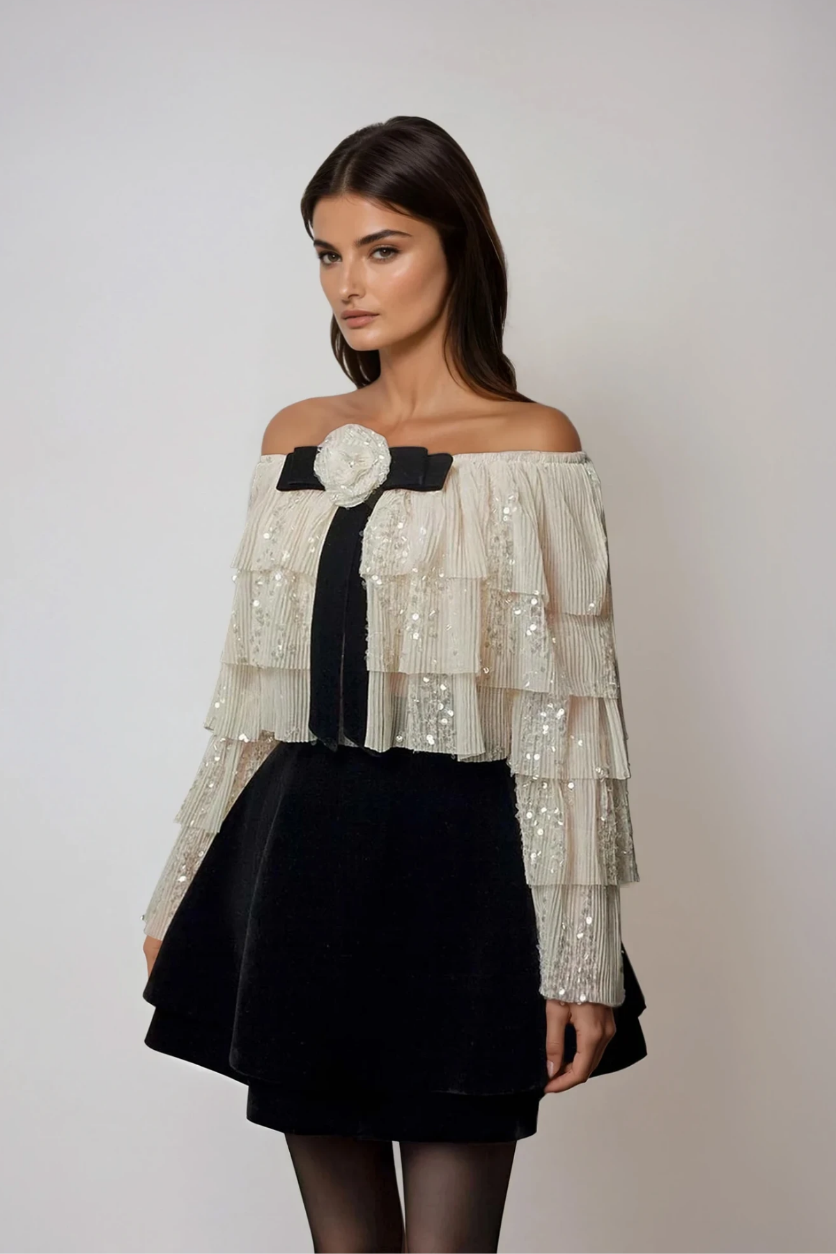 Well Tailored Garment with a Graceful Silhouette