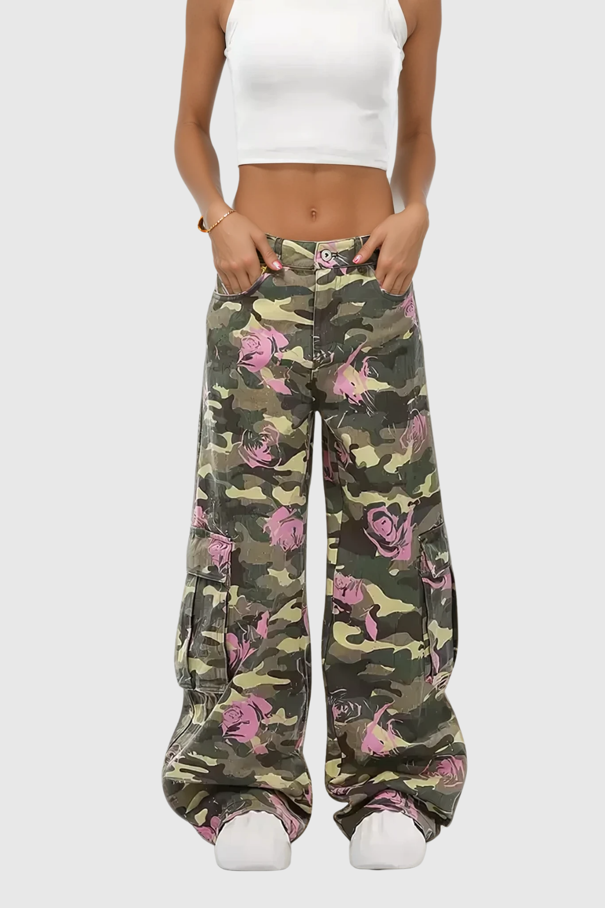 A Vintage Style Pants with Delicate Timeless Details