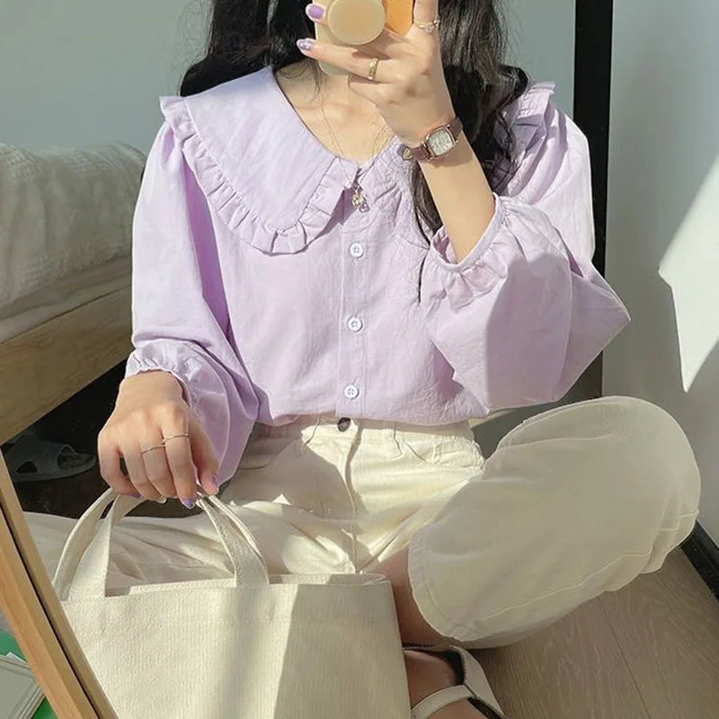 Vintage Inspired Blouse with a Contemporary Edge