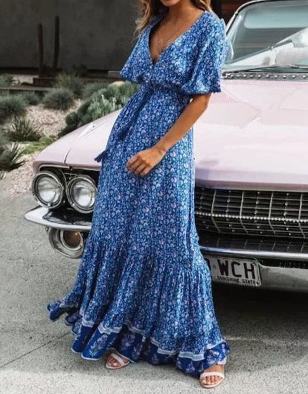 A Vintage Style Dress with Delicate Timeless Details