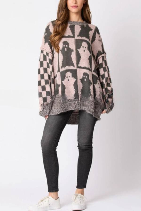 A Vintage Style Sweater with Delicate Timeless Details