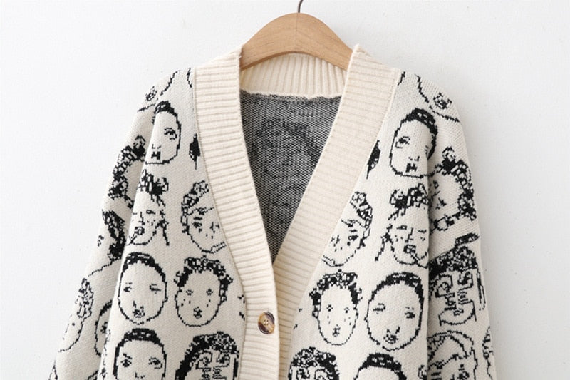 A Vintage Style Cardigan with Delicate Timeless Details