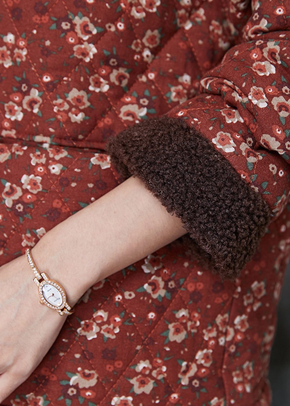 A Vintage Style Coat with Delicate Timeless Details