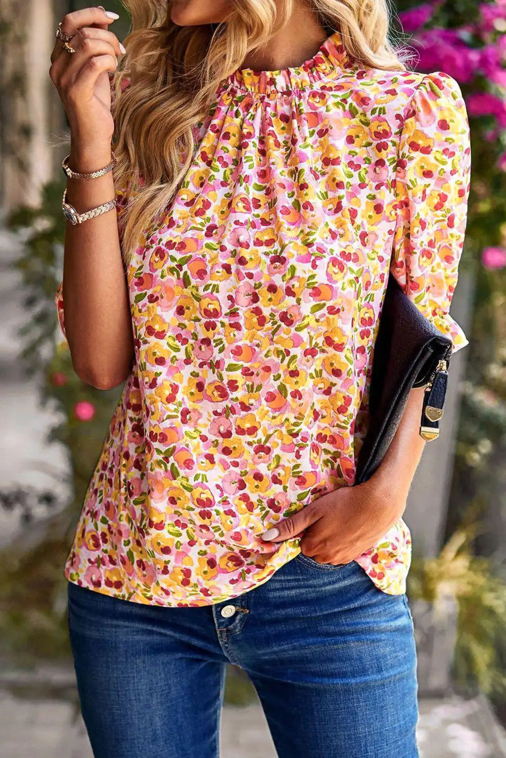 Vintage Inspired Blouse with a Contemporary Edge