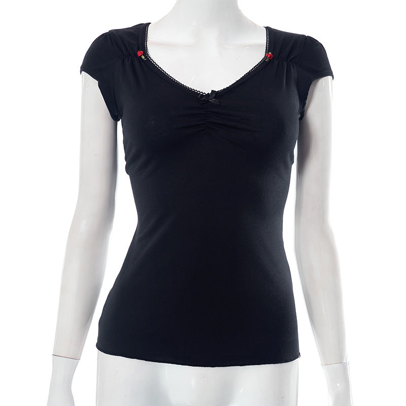 Well Tailored T-Shirt with a Graceful Silhouette