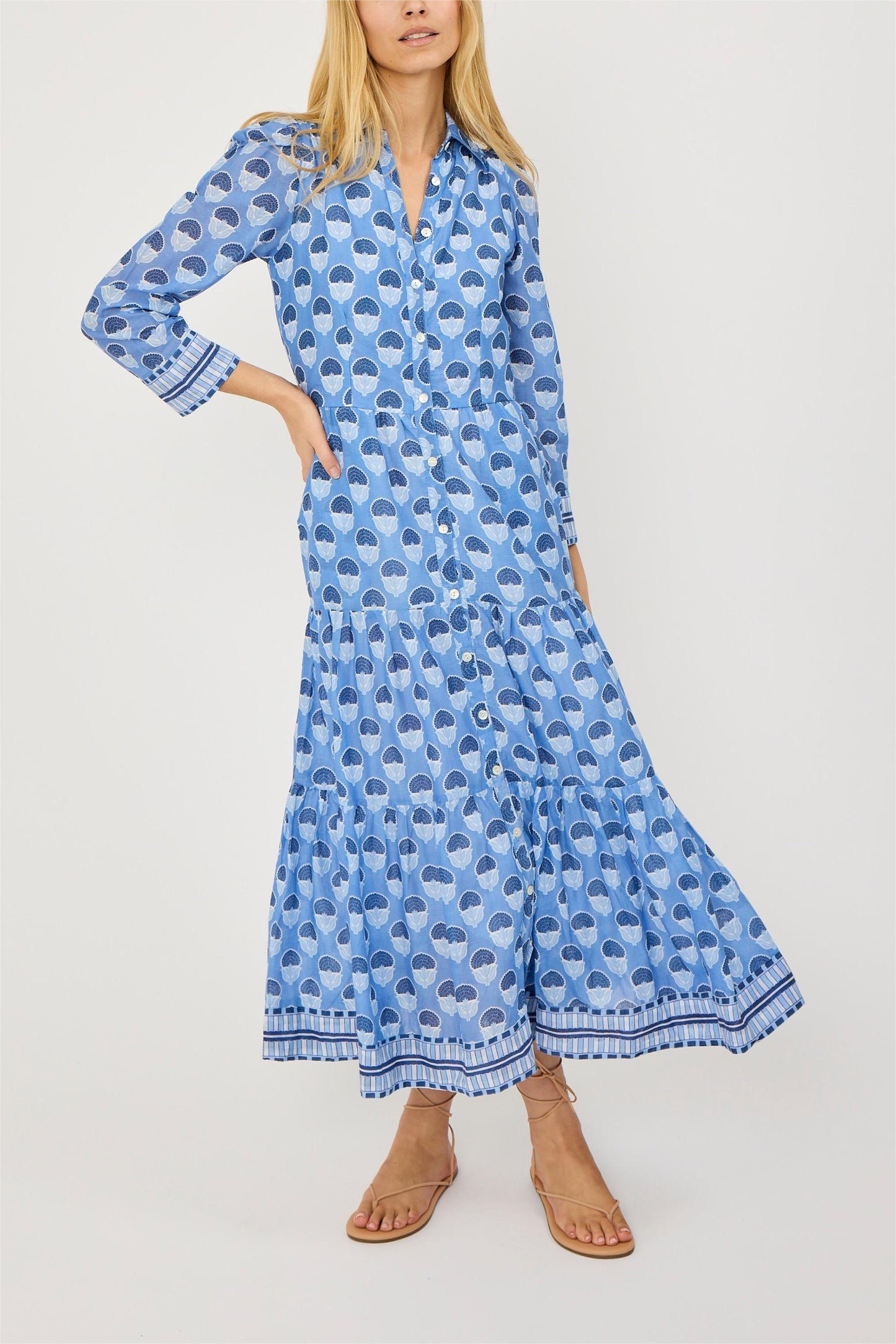 A Vintage Style Dress with Delicate Timeless Details