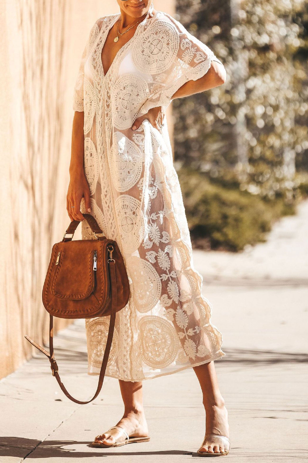 A Vintage Style Dress with Delicate Timeless Details