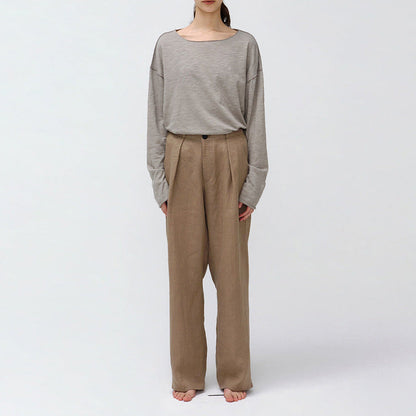 A Vintage Style Trousers with Delicate Timeless Details