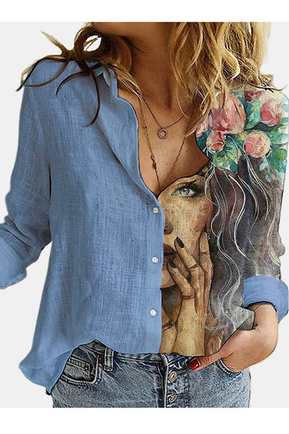 A Vintage Style Blouse with Delicate Timeless Details