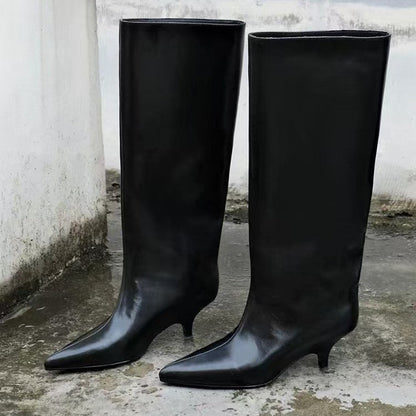 A Vintage Style Boots with Delicate Timeless Details