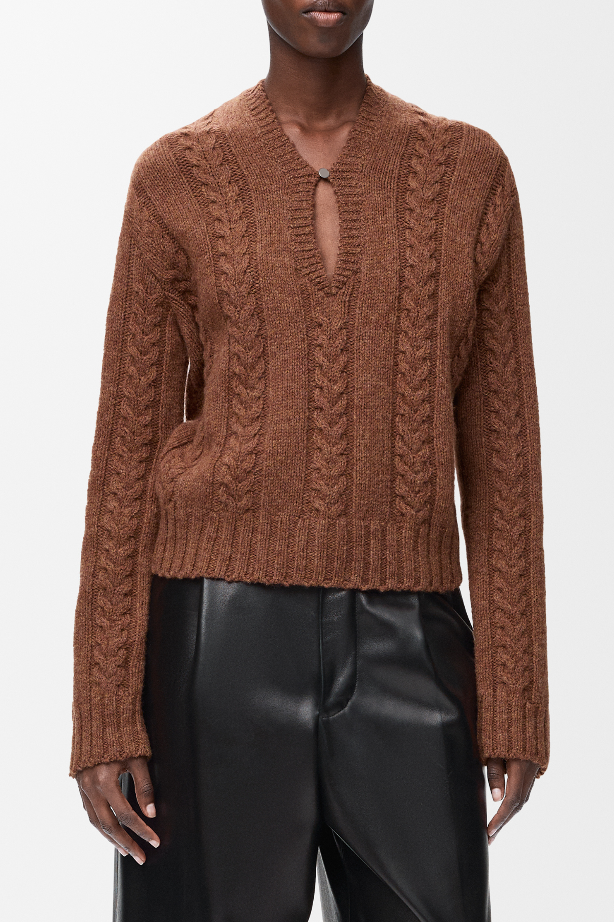 A Vintage Style Sweater with Delicate Timeless Details