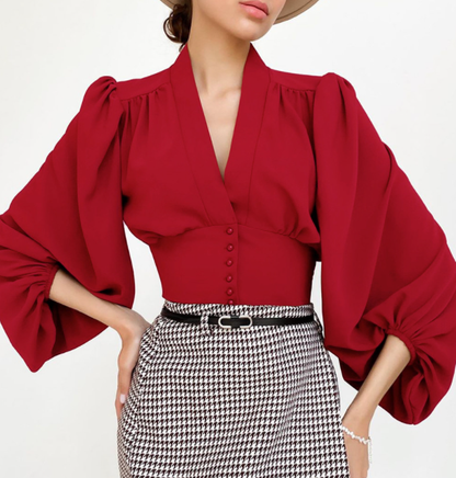 A Vintage Style Shirt with Delicate Timeless Details