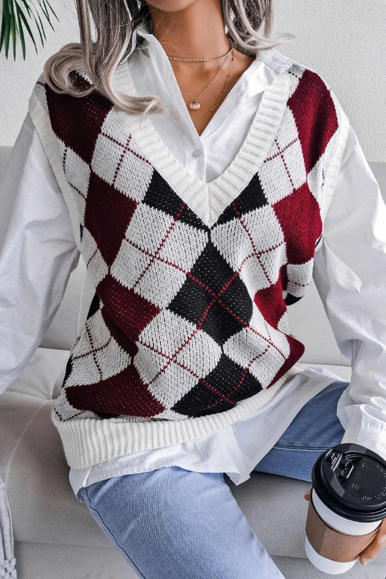 Vintage Inspired Sweater with a Contemporary Edge