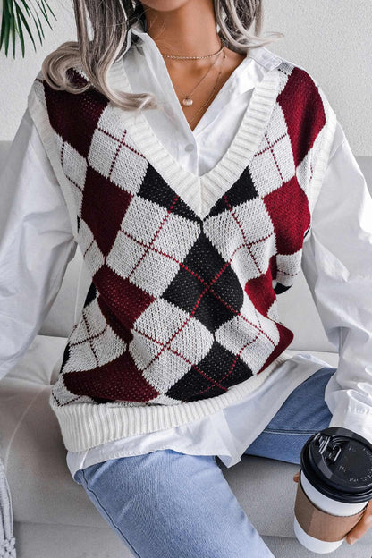 Vintage Inspired Sweater with a Contemporary Edge