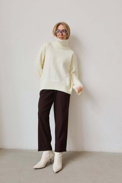 Beautifully Finished Sweater in a Timeless Design
