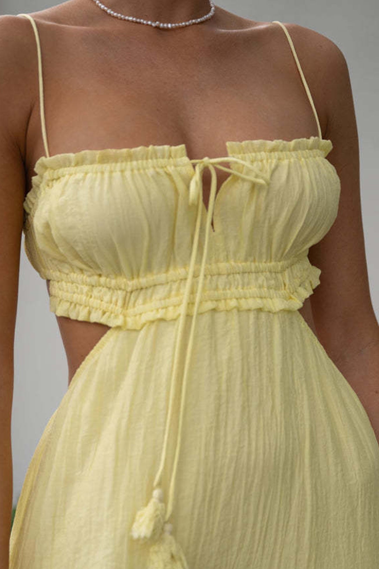 A Vintage Style Dress with Delicate Timeless Details