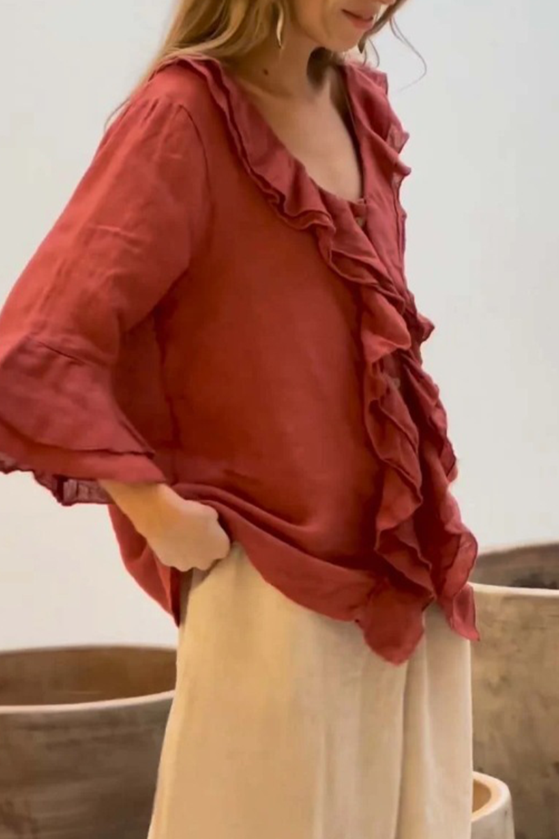Vintage Inspired Blouse with a Contemporary Edge