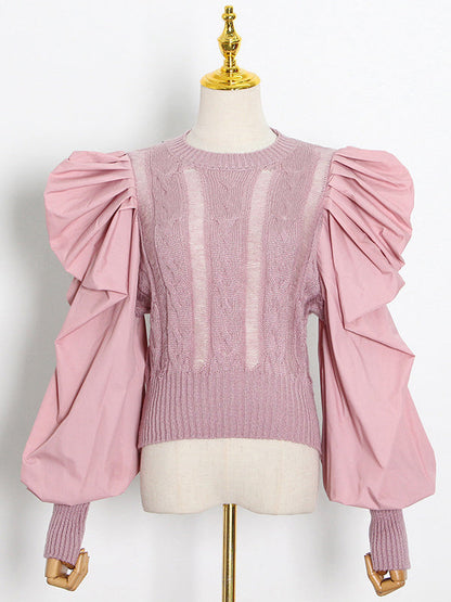 Vintage Inspired Sweater with a Contemporary Edge