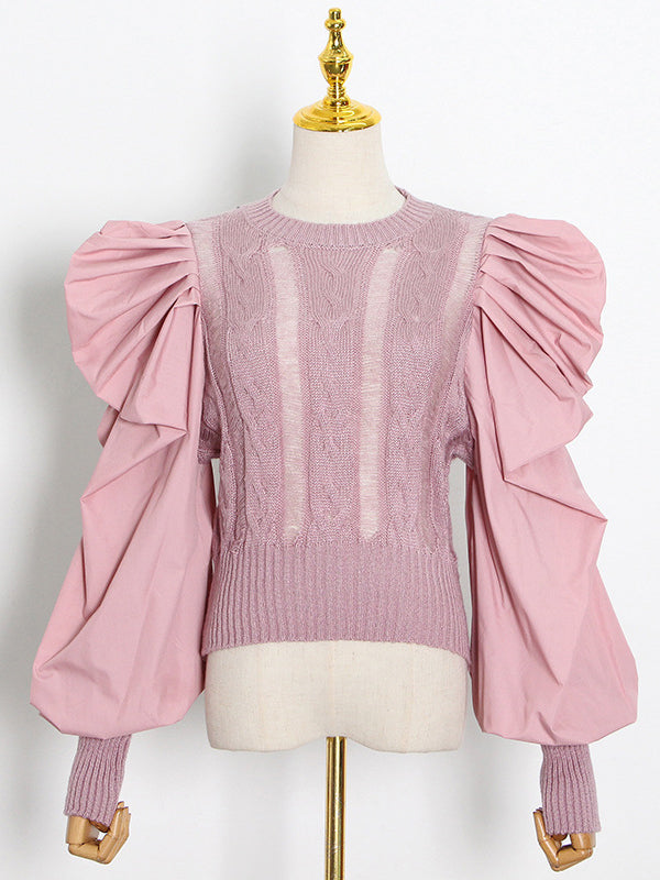 Vintage Inspired Sweater with a Contemporary Edge